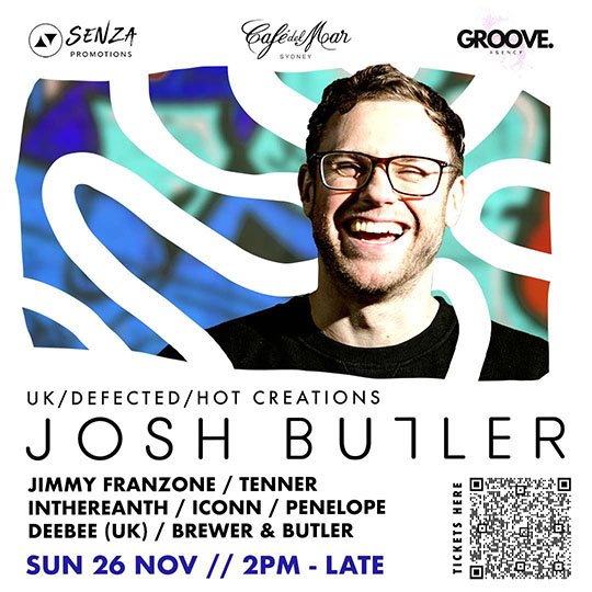 JOSH BUTLER (uk) LIVE IN SYDNEY JOSH BUTLER (uk) LIVE IN SYDNEY